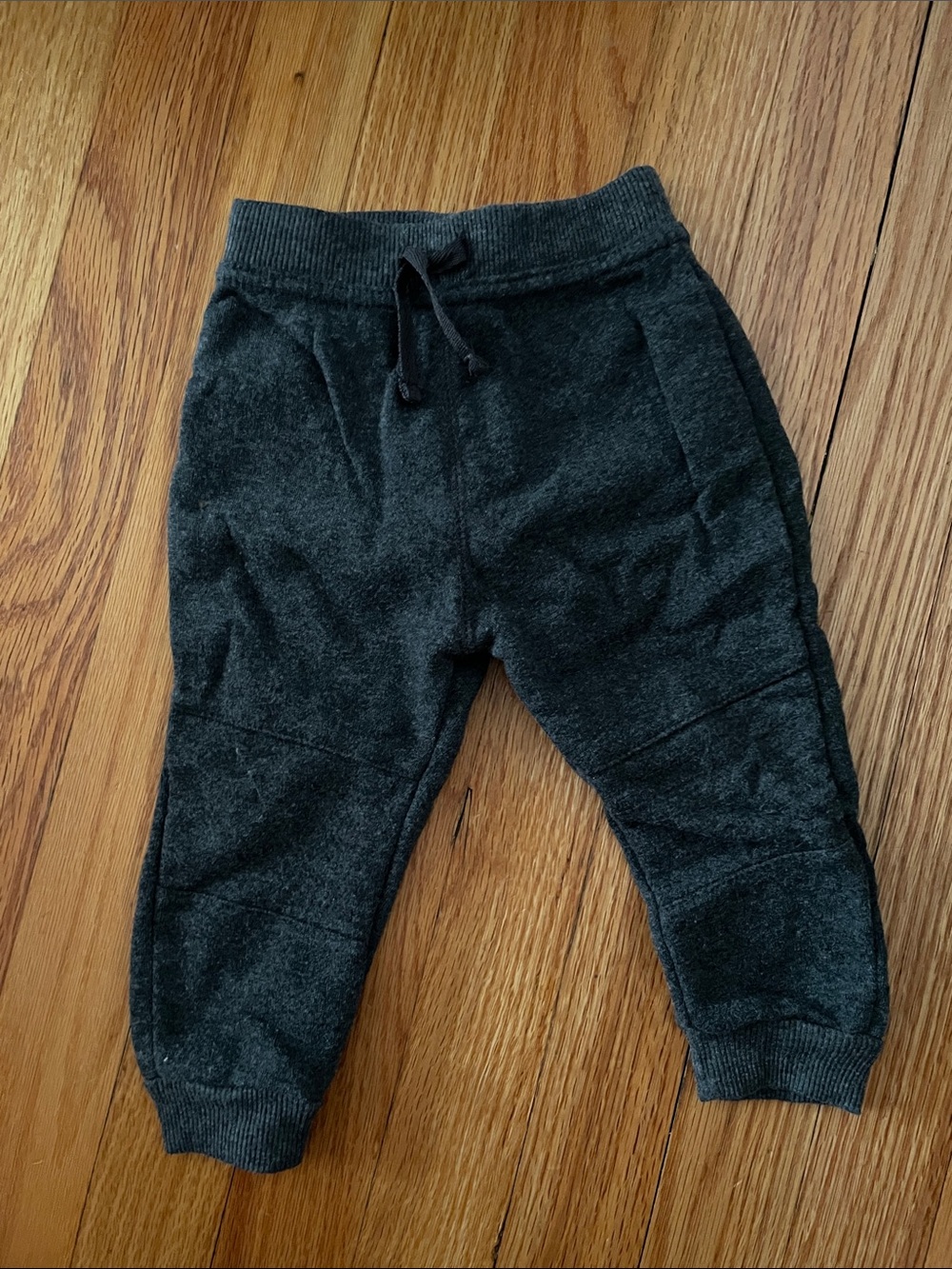 Kids Charcoal Jogger Pants with Drawstring Waist